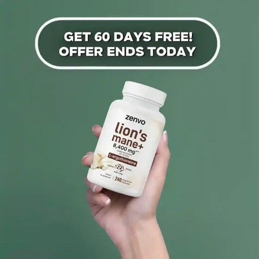 Ultra Strength Lion's Mane+ (4 Month Supply)