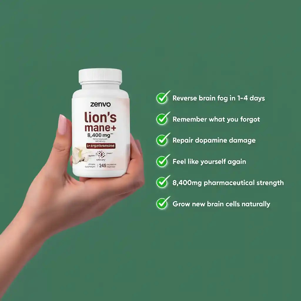 Ultra Strength Lion's Mane+ (4 Month Supply)